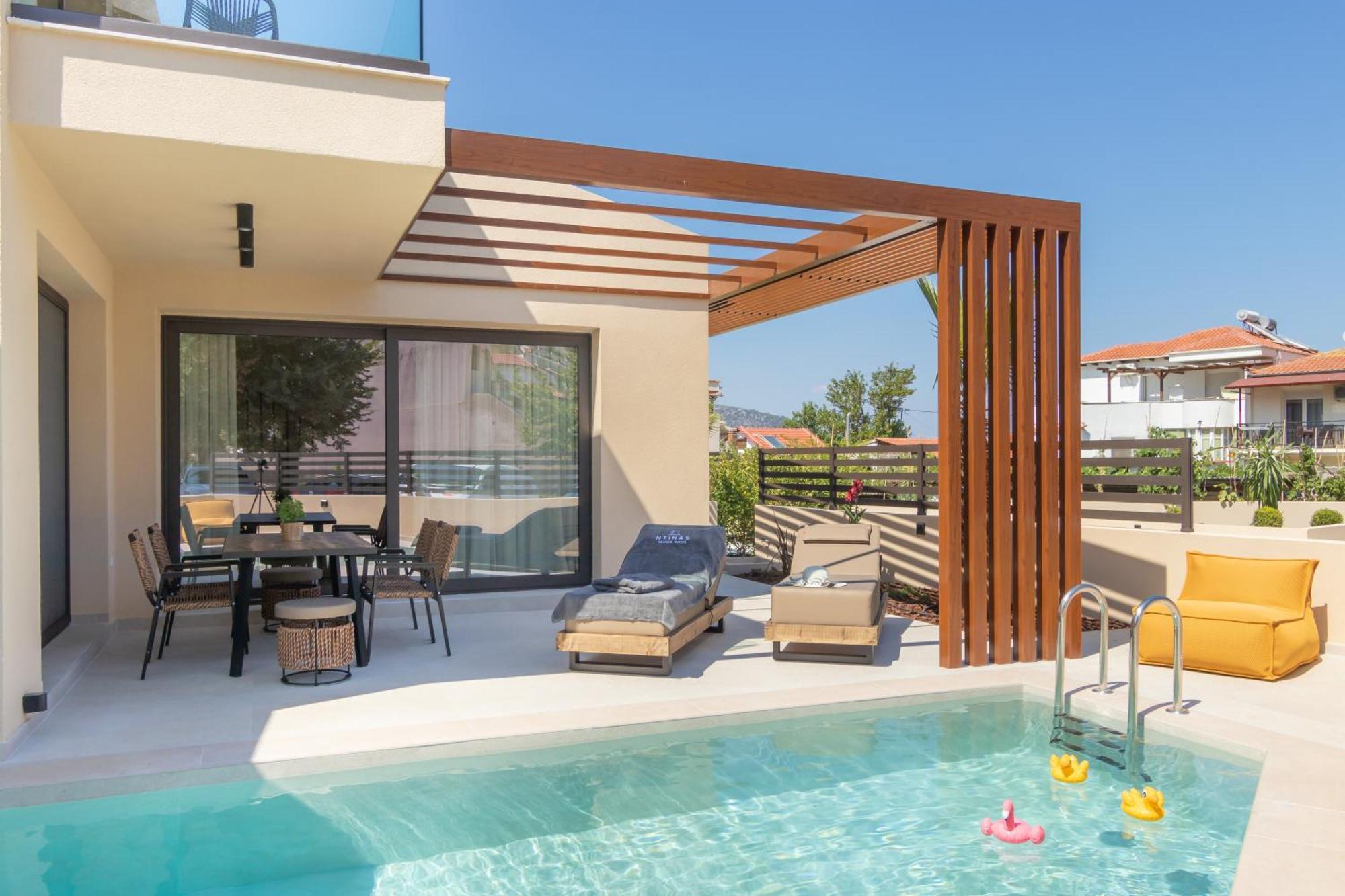 Ntinas Seaside Suites Skala Potamia  Exteriör bild