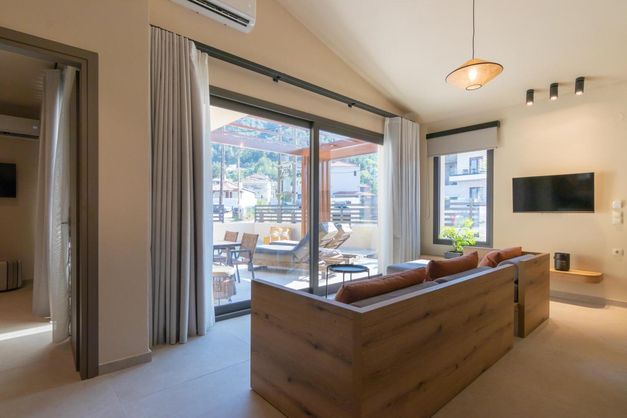 Ntinas Seaside Suites Skala Potamia  Exteriör bild