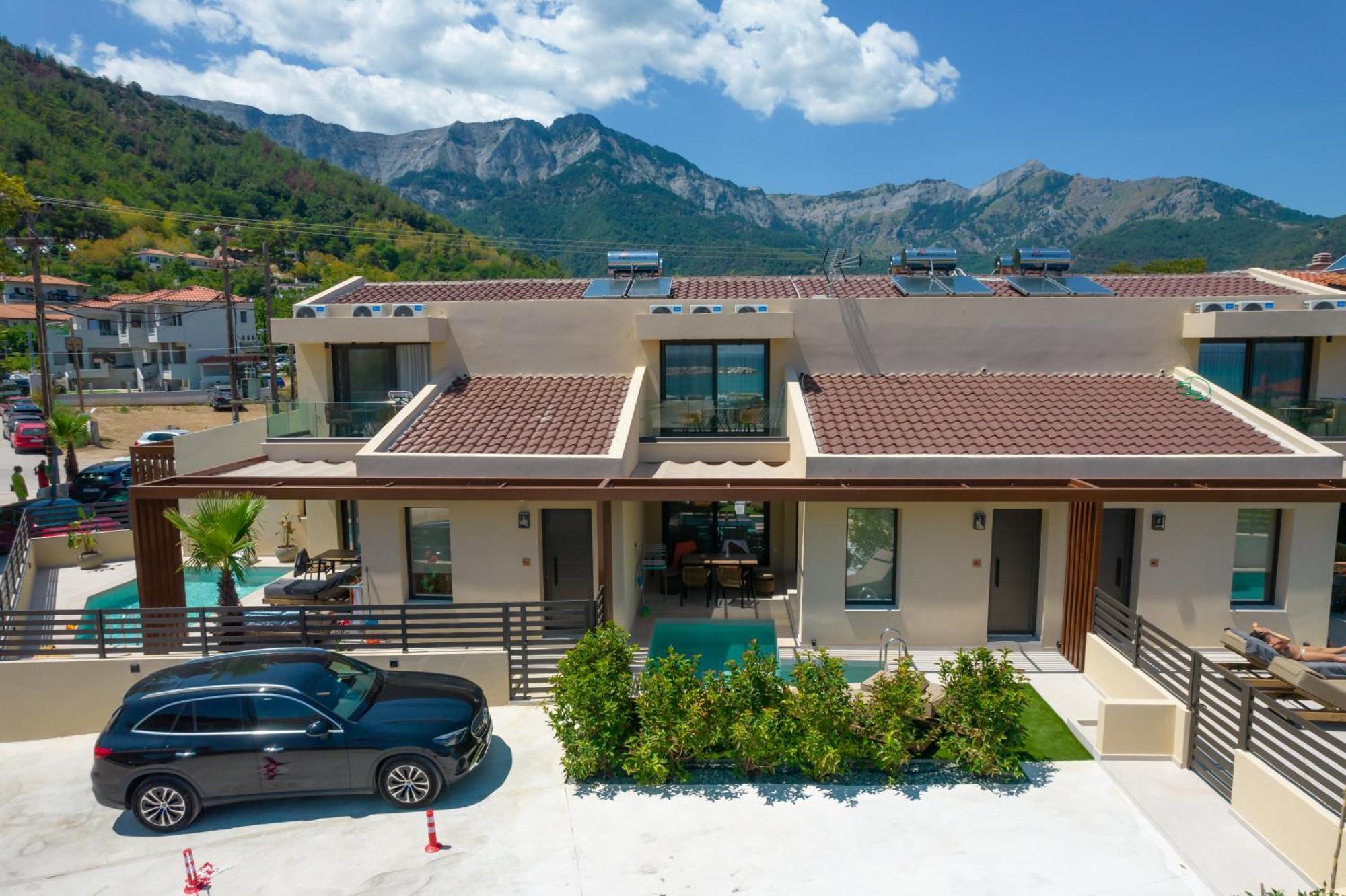 Ntinas Seaside Suites Skala Potamia  Exteriör bild