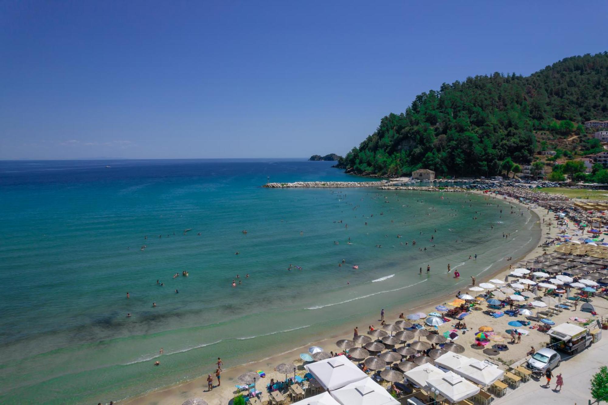 Ntinas Seaside Suites Skala Potamia  Exteriör bild